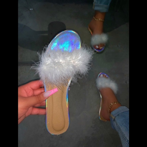 Shoes - 🎁GET FREE ITEM🎁 • Gorgeous Hologram Sandal